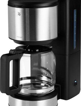WMF Filterkaffeemaschine Stelio Aroma, 1,25l Kaffeekanne, Papierfilter 1x4, 10 Tassen, Warmhaltefunktion, Abschaltautomatik, Cromargan, 1000 Watt