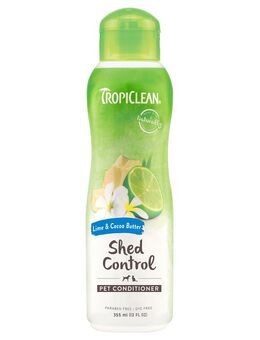 TropiClean Shed Control Lime & Cocoa Conditioner - 355 ml