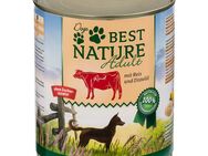 Best Nature Dog Adult 6 x 800 g - Rind, Reis & Distelöl
