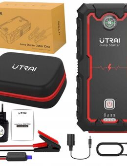 UTRAI Jstar One 2000A Startgerät mit Full Power Zubehör QC 3.0 FULL POWER LADEGERÄT FÜR UTRAI POWERBANKS POWERBANK STARTER BOOSTER JUMP LEISTUNGSSTARKER STARTERSet 44 - Wuppertal