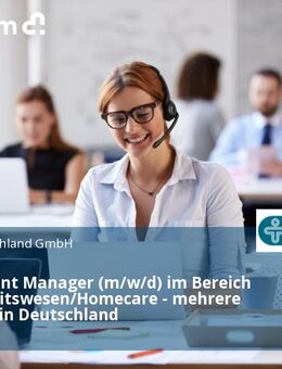 Key Account Manager (m/w/d) im Bereich Gesundheitswesen/Homecare - mehrere Regionen in Deutschland - Berlin Mitte