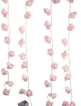 I.GE.A. LED-Lichterkette Rose