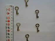 Konvolut Schlüssel, 6 kl. Schlüssel auch Kassetten und Mappen-Schlüssel - Biebertal