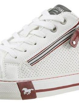 Mustang Shoes Sneaker weicher Schaftrandpolsterung, Freizeitschuh, Halbschuh, Schnürschuh