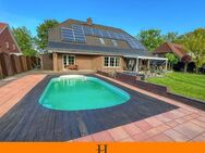 Attraktives 1-Familien-Haus mit Swimmingpool, Solaranlage und herrlichem Garten! - Beverstedt