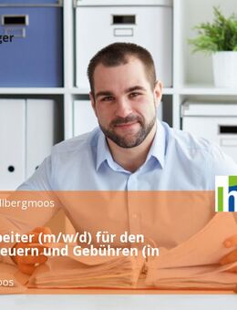 Sachbearbeiter (m/w/d) für den Bereich Steuern und Gebühren (in Teilzeit) - Hallbergmoos