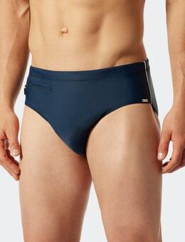 Schiesser Badeslip "Nautical Casual" mit extra flacher Reißverschlusstasche