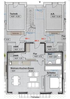 Erdgeschoss-Wohnung als Neubau in Buweiler