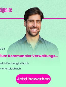 Studium Kommunaler Verwaltungsdienst (m/w/d) - Mönchengladbach