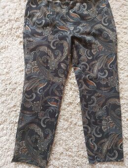 Hose 46/48 Damen Freizeithose Schlupfhose Paisleymuster - Greifswald