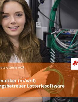 Fachinformatiker (m/w/d) Anwendungsbetreuer Lotteriesoftware - Suhl
