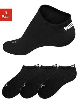 PUMA Sneakersocken (3-Paar) mit eingestricktem Markenlogo