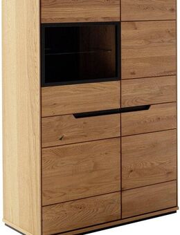 MCA living Stauraumvitrine Araya Highboard (1-St) Türen gedämpft