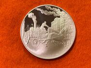 Silbermedaille Feuerwehr 1977 Neuseeland, 20,55g 925er Feinsilber - Mannheim