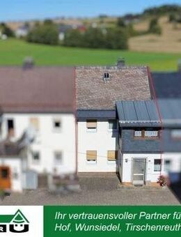 Ihr neues Zuhause auf dem Land - mit Gartenidylle und zwei Garagen - Tröstau
