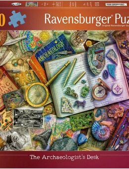 Ravensburger Puzzle Amiee Stewart Archaeology, 500 Puzzleteile, Made in Germany
