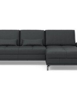 Places of Style Ecksofa Costello L-Form, B: 301 cm mit Sitztiefen-, Armteilverstellung &, 3 Nierenkissen, optional Bettfunktion & Bettkasten