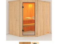 Karibu Sauna Laila, BxTxH: 196 x 170 x 198 cm, 68 mm, (Set) ohne Ofen