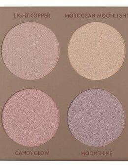 Luvia Cosmetics Highlighter-Palette Prime Glow - Essential Contouring Shades Vol. 1, 8-tlg., 8 Farben