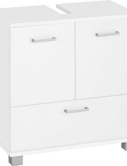Schildmeyer Waschbeckenunterschrank Mobes, Made in Germany Breite 60 cm, Badschrank Badezimmerschrank WBU Unterschrank