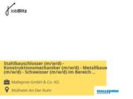Stahlbauschlosser (m/w/d) - Konstruktionsmechaniker (m/w/d) - Metallbauer (m/w/d) - Schweisser (m/w/d) im Bereich Stahl- und Anlagenbau - Mülheim (Ruhr)
