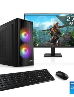 CSL Spectrum V25104 PC-Komplettsystem (27", Intel® Core i5 12400F, GeForce RTX 3050, 16 GB RAM, 1000 GB SSD)