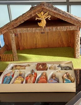 Krippe mit Figuren - Bad Wildbad Zentrum