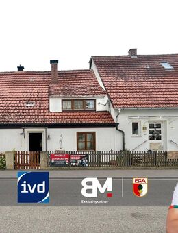 Komplettes Doppelhaus - eine Haushälfte zum Gestalten, eine mit zuverlässiger Mieterin - Buttenwiesen