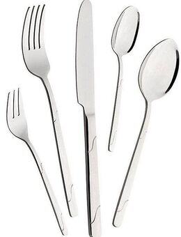 Mulex Besteck-Set Seattle (60-tlg), 12 Personen, Edelstahl 18/0, hochglanzpoliert