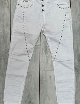 Jeanshose von Please Gr. 40 weiß - Kassel