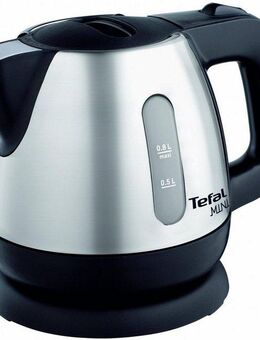 Tefal Wasserkocher BI8125, 0,8 l, 2200 W, Kabellos, 360° Sockel, Trockengeh- / Überhitzungsschutz