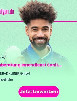 Fachberatung Innendienst Sanitär, Heizung (m/w/d) - Mindelheim