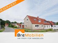 Ideal für die kleine Familie! Renovierte Doppelhaushälfte mit Garage und Garten in Arbergen - Bremen