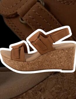 Keilsandaletten Sandalen Clarks Rose Lane Größe 41,5 - Wiehl