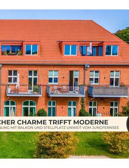 Traumhafte, vermietete 3-Zimmer-Wohnung im Denkmal mit Balkon, Stellplatz und Blick zum Belvedere - Potsdam