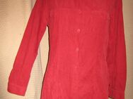 NEUw * Edel * sportiv * klassisch * VINTAGE * Feincord * Hemd- Bluse "ESPRIT" Gr. 36- 38, 40/ S- M * Oversize * kamin- rot * - Riedlingen