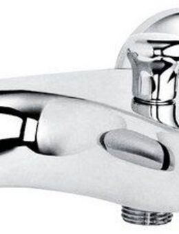 Schütte Wannenarmatur Supra Mischbatterie Badewanne, Wasserhahn Bad, Wannenarmatur in Chrom