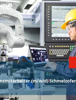 Produktionsmitarbeiter (m/w/d) Schmelzofen - Vöhringen (Bayern)