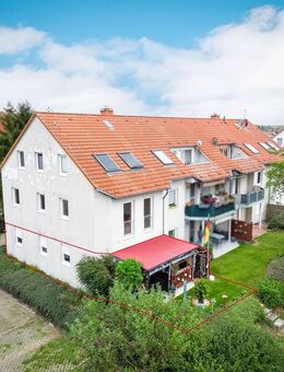 Kapitalanlage mit sofortiger Rendite - vermietete 2-Raum-Wohnung mit Terrasse - Wolmirstedt