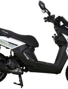 GT UNION Motorroller Cross 2.0 45, 49,6 ccm, 45 km/h, Euro 5, (Komplett-Set, 2 tlg., mit Topcase), Luftgekühlter Motor