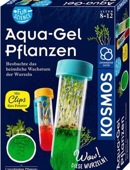 Kosmos Experimentierkasten Fun Science Aqua-Gel Pflanzen, Made in Germany