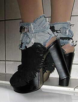 Unikat Wildleder/Jeans Gr.37 - Worms