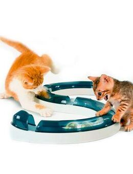 Catit Design Senses Spielschiene für Katzen inkl. Ball - 1 Stück