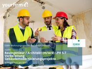 Bauingenieur / Architekt (m/w/d) LPH 5-7 Vorbereitung Gebäudemodernisierungsprojekte - Frankfurt (Main)