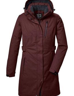 Killtec Parka KOW 303 WMN PRK Wasserdichter, atmungsaktiver Damenparka mit abnehmbarer Kapuze