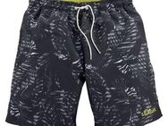 s.Oliver Badeshorts Blade mit trendigem Palmenprint