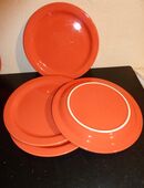 IKEA 4 Kuchenteller Mohnrot in 60486