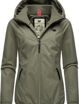 Ragwear Outdoorjacke Dizzie Wasserdichte Übergangsjacke mit großer Kapuze
