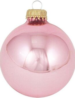 Krebs Glas Lauscha Weihnachtsbaumkugel CBK83305, Weihnachtsdeko, Christbaumschmuck, Christbaumkugeln Glas (8 St), aus Glas