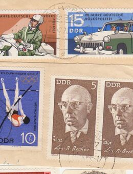 DDR-Briefmarken Lot unsortiert (1) [406] - Hamburg